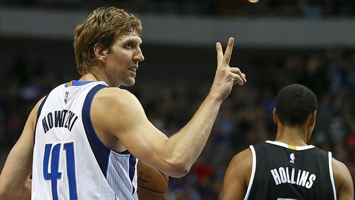 Nowitzki'den NBA rekoru