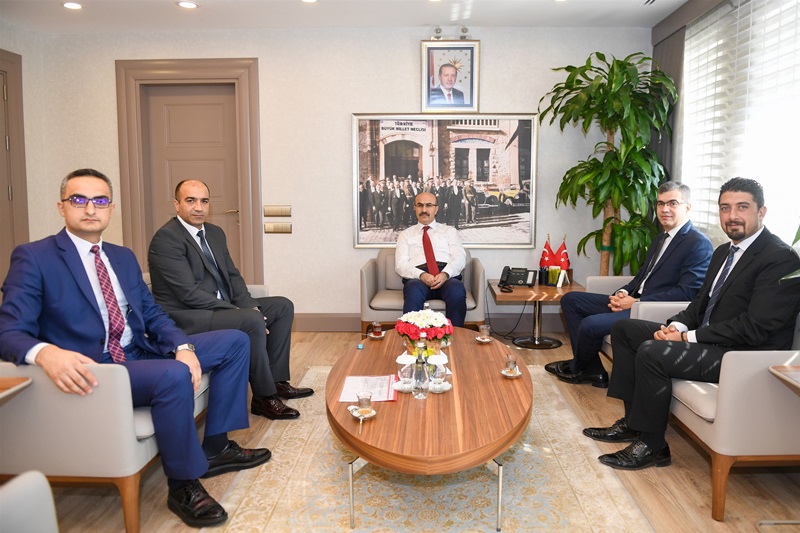 Toroslar Elektrik Dağıtım Heyettinden Vali Demirtaş’a Ziyaret