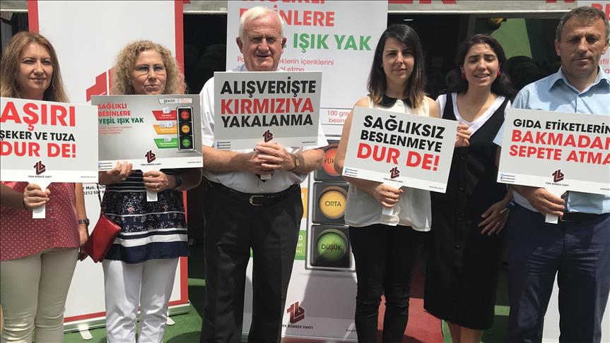 Ambalajlı ürünlerde şeker ve tuz oranı renklerle belirtilecek