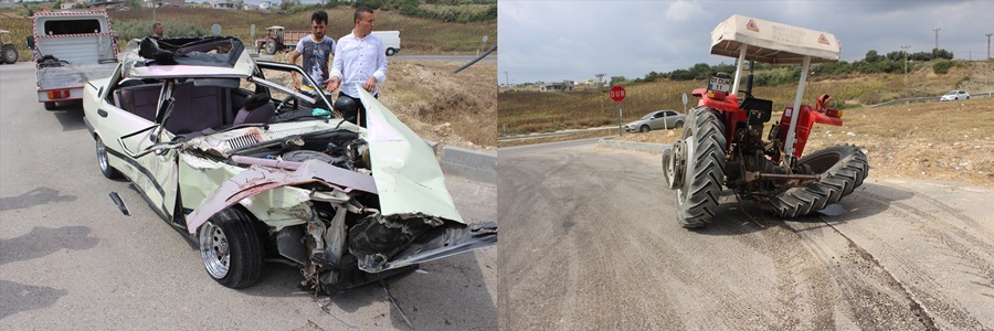 Adana'da trafik kazası: 5 yaralı