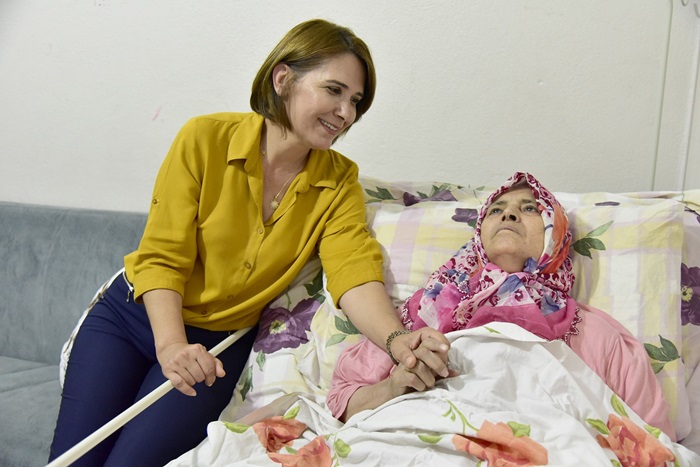 Yatalak hastalara ücretsiz ortopedik yatak ve karyola  
