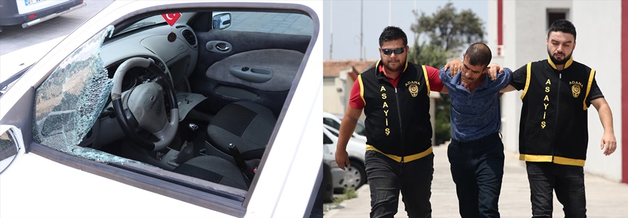 Adana'da otomobillerden para çalan zanlılar yakalandı