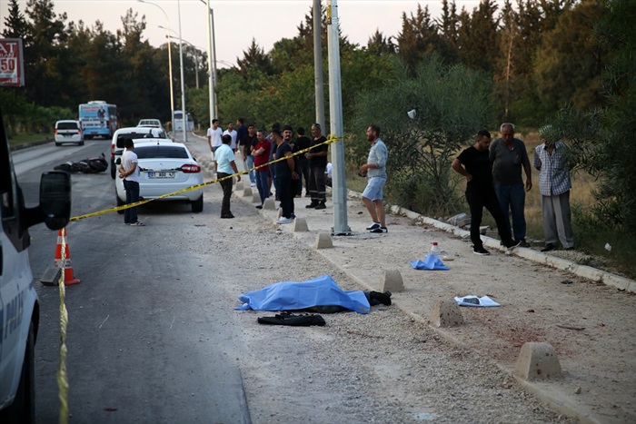 Adana'da trafik kazası: 1 ölü, 1 yaralı