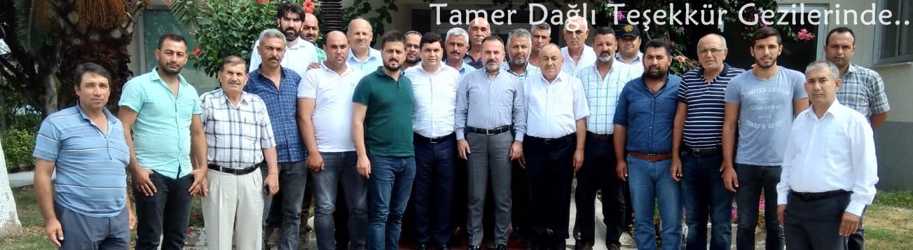 Tamer Dağlı Teşekkür Gezilerine Sarıçam ve Karaisalı’da Devam Etti