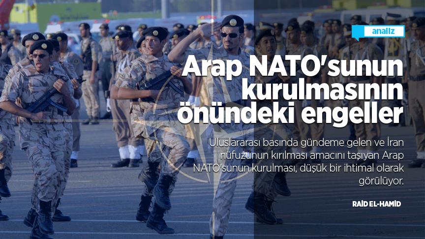 Arap NATO'sunun kurulmasının önündeki engeller