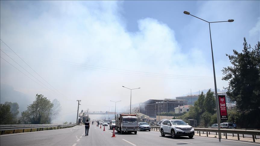 Bursa'daki yangın kontrol altına alındı