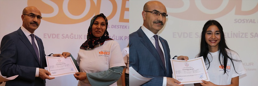 "Evde Sağlık Elinize Sağlık" projesi