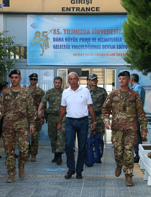 İtalyan Tümgeneral Boi Kahramanmaraş'ta