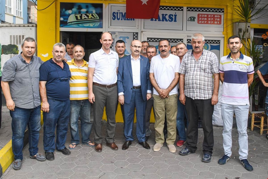 Vali Demirtaş, Esnaf Buluşmalarını İbo Osman Caddesi'nde Sürdürdü