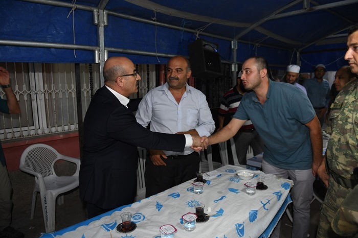 Vali Demirtaş, Şehit Metehan İnaltekin'in Ailesine Taziye Ziyareti..