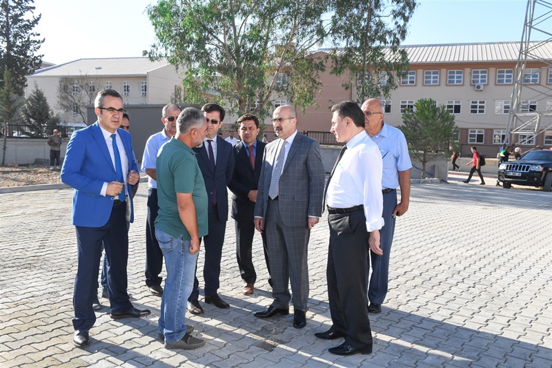 Vali Demirtaş TOBB Mesleki Ve Teknik Anadolu Lisesinde İncelemelerde Bulundu