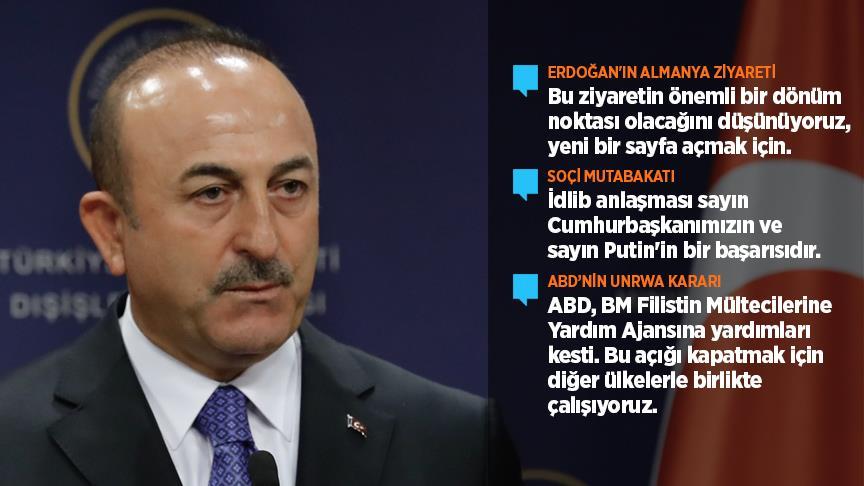 Çavuşoğlu: İdlib anlaşması sayın Cumhurbaşkanımızın ve Putin'in bir başarısıdır