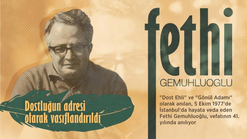 Doç. Dr. Muhammet Sani Adıgüzel: Fethi Gemuhluoğlu kimlerdendi?