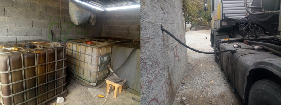Jandarmadan Akaryakıt Kaçakçılarına Yönelik Operasyon