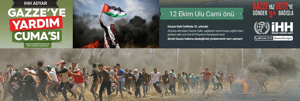 Gazze’ye Yardım Cuması