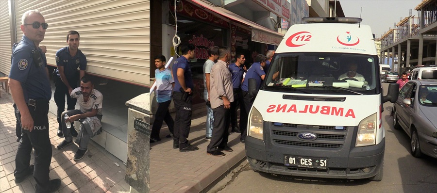 Adana'da saldırıya uğrayan kişi yaralandı