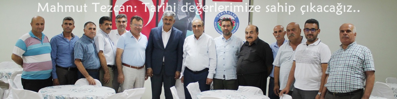 Mahmut Tezcan: Tarihi değerlerimize sahip çıkacağız