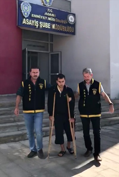 Firari hükümlüyü parmak izi ele verdi