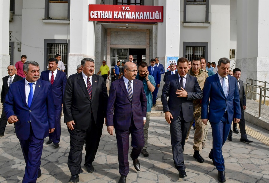 Vali Demirtaş, Ceyhan’da Çeşitli Ziyaret Ve Temaslarda Bulundu