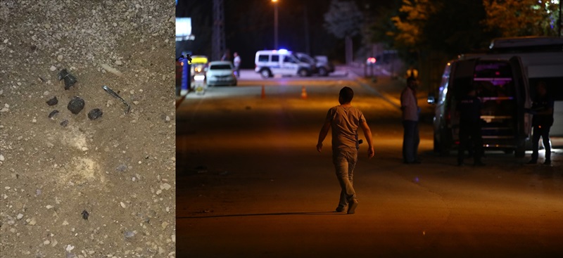Adana'da sokakta el bombası bulundu