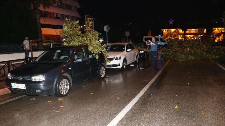 Adana'da şiddetli rüzgar yaşamı olumsuz etkiledi