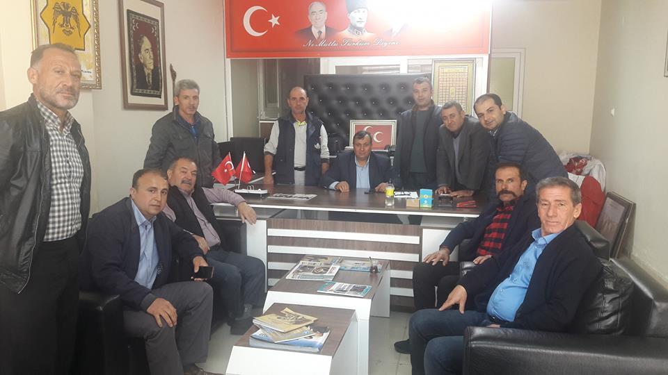 MHP Aladağ İlçe Başkanı Bayram Kabak, Cumhuriyet Bayramı'nı Kutladı.
