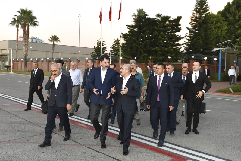 Çevre Ve Şehircilik Bakanı Murat Kurum Adana’dan Ayrıldı