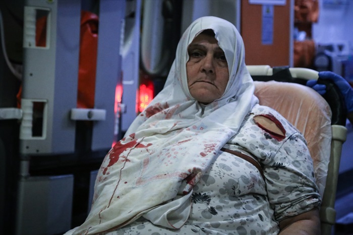 Gasbedemediği Suriyeli kadını bıçakladı