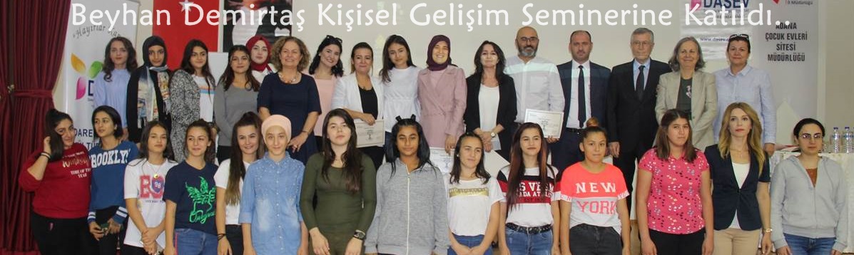 Beyhan Demirtaş Kişisel Gelişim Seminerine Katıldı
