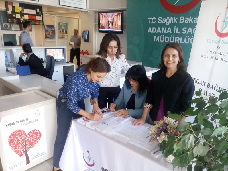 Adana’da Organ Bağış Haftası Etkinliği