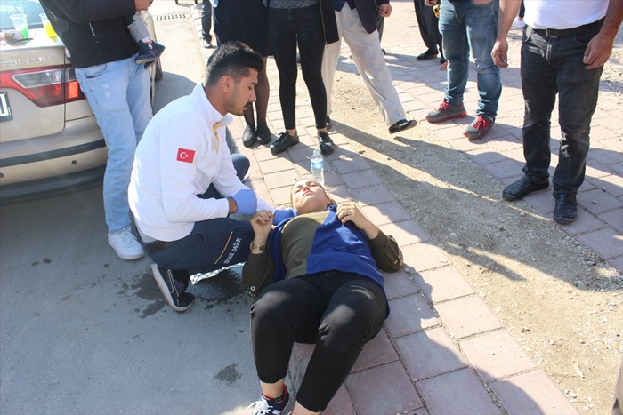 Adana'da motosiklet kazası: 2 yaralı