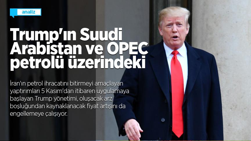 Trump'ın Suudi Arabistan ve OPEC petrolü üzerindeki baskısı artıyor