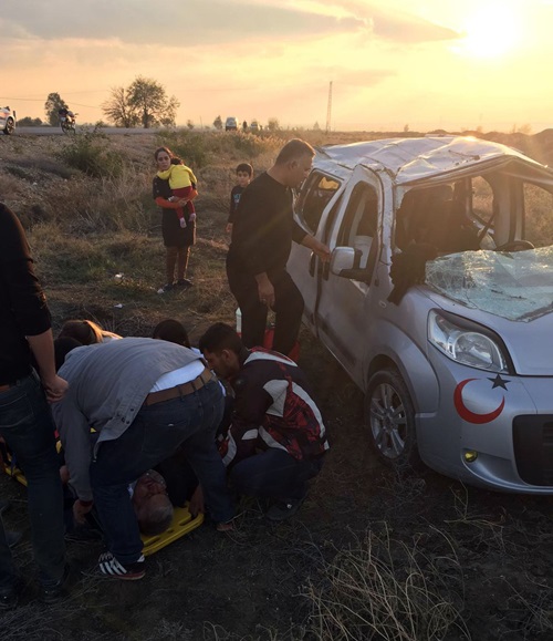 Adana’da trafik kazası: 8 yaralı  