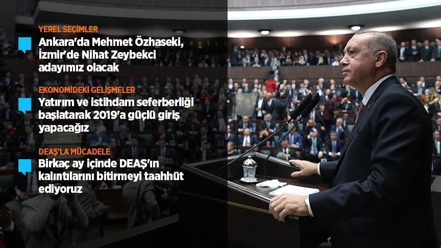 Erdoğan 20 belediye başkan adayını açıkladı