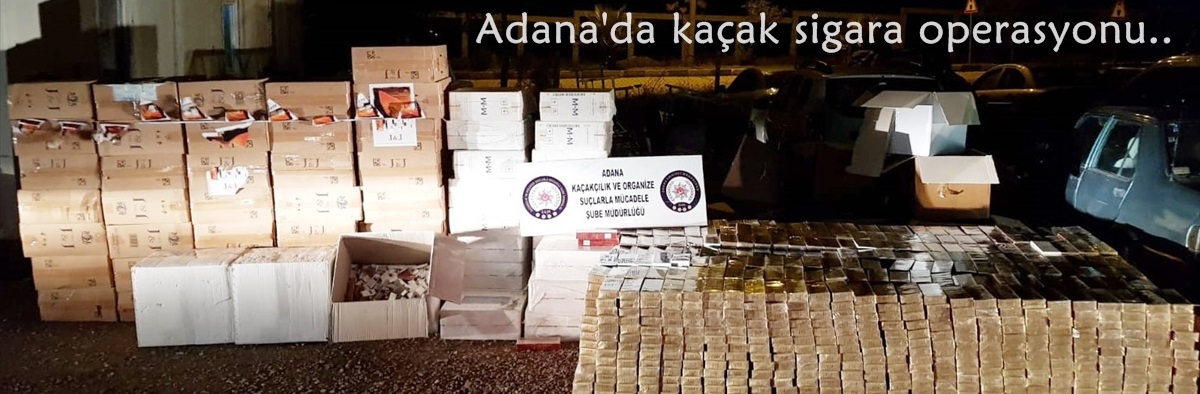 Adana'da okul önlerinde "sigara operasyonu"