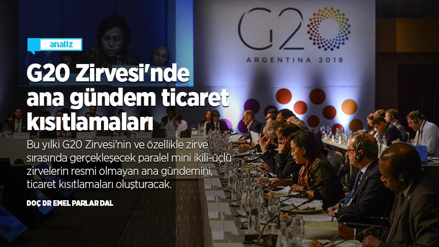 G20 Zirvesi'nde ana gündem ticaret kısıtlamaları