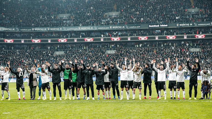 Beşiktaş galibiyete son dakika golüyle uzandı