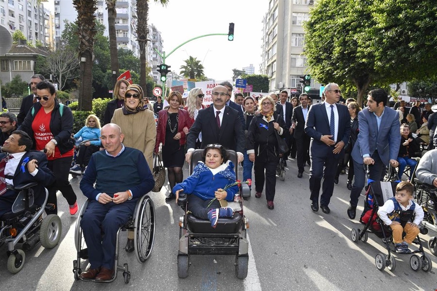 Adana ve Osmaniye'de Dünya Engelliler Günü dolayısıyla etkinlik düzenlendi