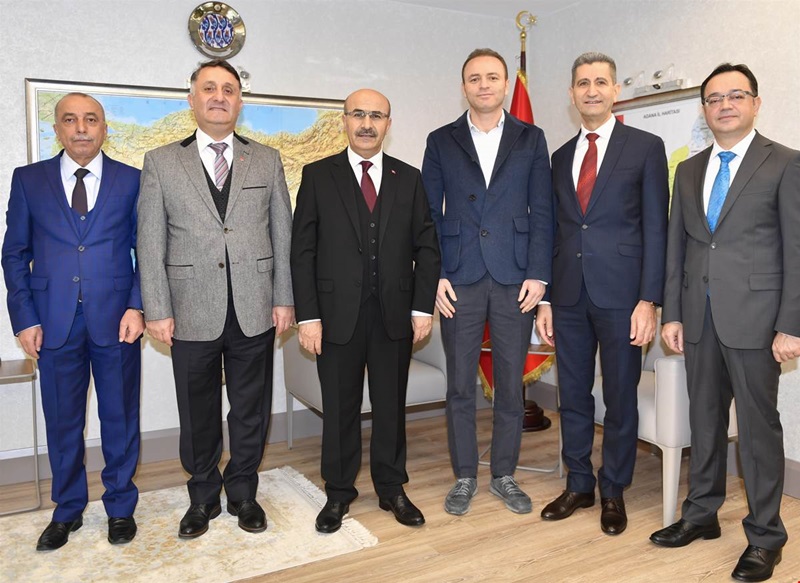 Türk Silahlı Kuvvetleri Güçlendirme Vakfı Vali Mahmut Demirtaş’ı Ziyaret Etti