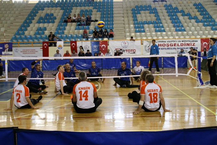 Adana'da Oturarak Voleybol Türkiye Kupası Heyecanı Başlıyor