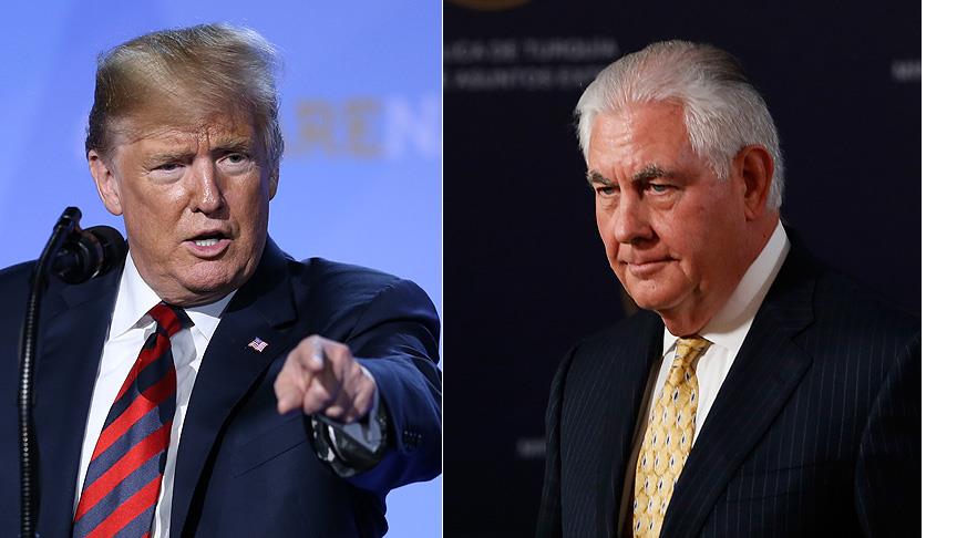 Trump ile Tillerson arasında karşılıklı sert sözler