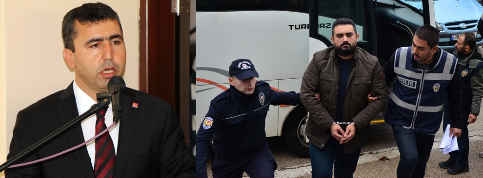 Tefecilikten yakalanan CHP'li başkan adliyeye sevk edildi  