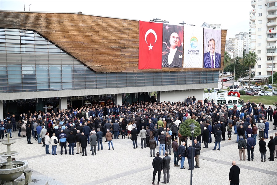 Çukurova Belediyesindeki saldırıda ölenler son yolculuğuna uğurlandı