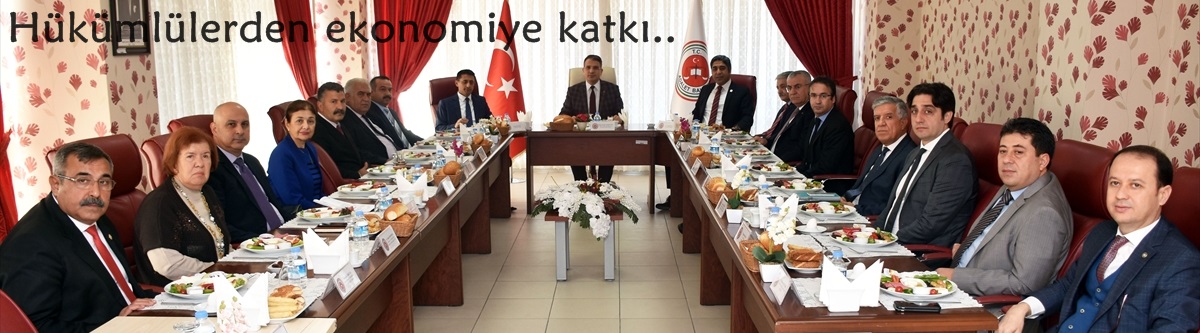 Hükümlülerden ekonomiye katkı