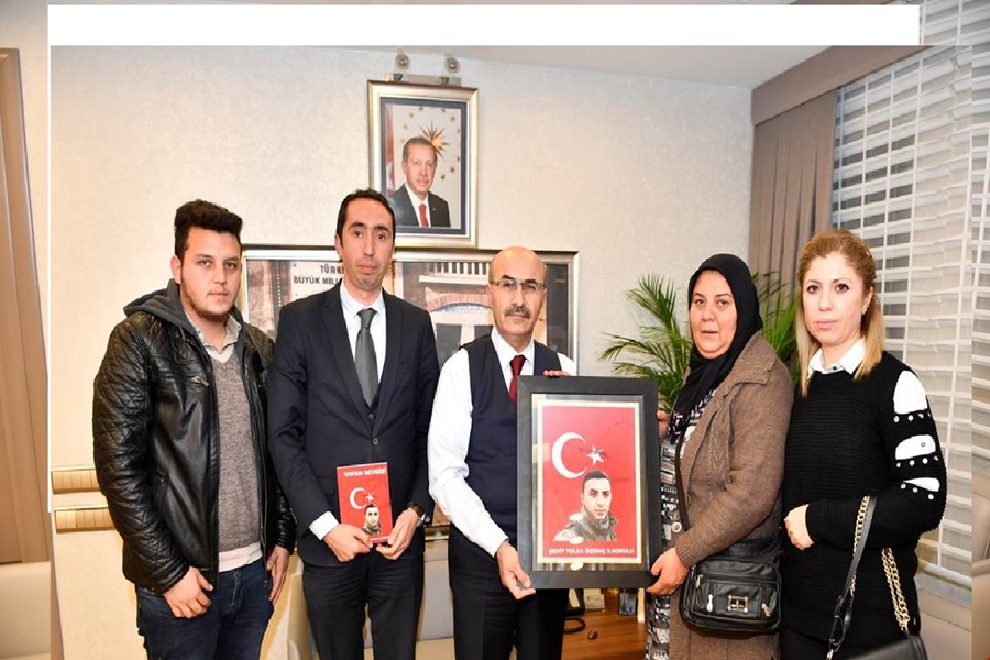 Şehit Aileleri Vali Demirtaş’ı Ziyaret Etti