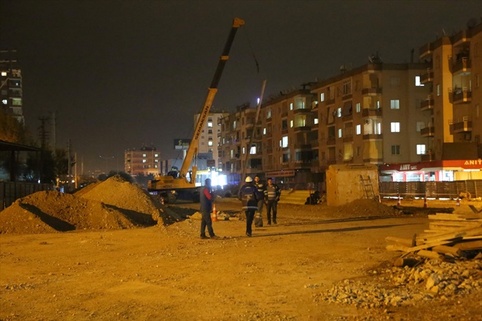 Ana boru delinince kentin doğal gazı kesildi