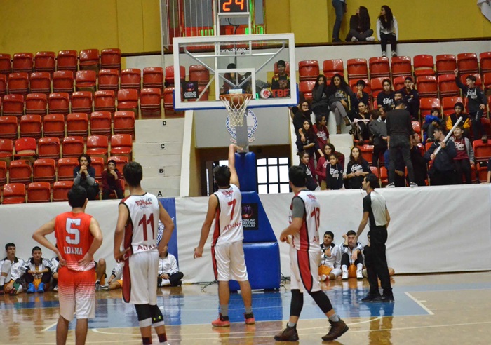 Adana’da Okullar arası Genç Erkekler (A) Basketbol İl Birinciliği Tamamlandı