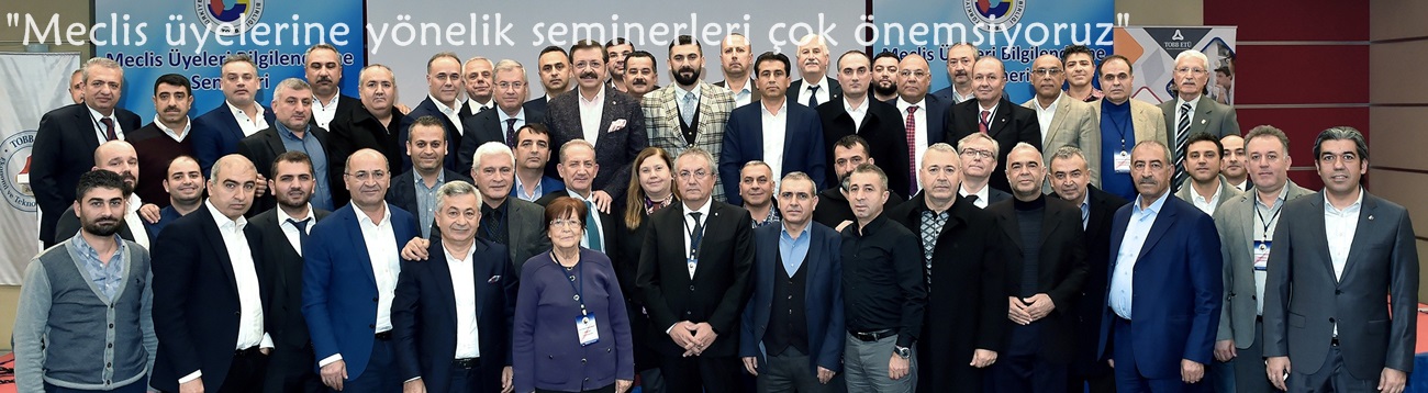 Menevşe: "Meclis üyelerine yönelik seminerleri çok önemsiyoruz"