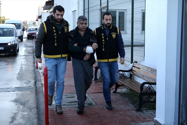 Adana'daki cinayet zanlısı tutuklandı..