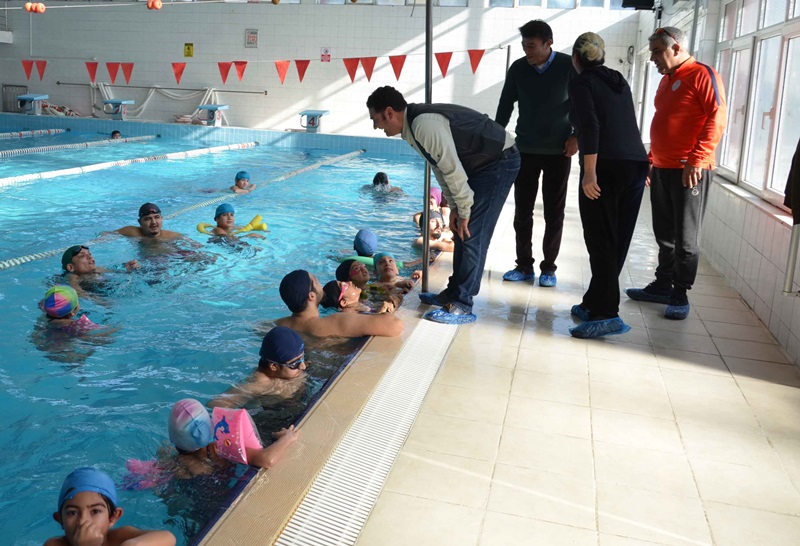 Gençlik ve Spor İl Müdürü Ataşbak Bedensel Engelli Kulüp Sporcularına motivasyon ziyareti yaptı.